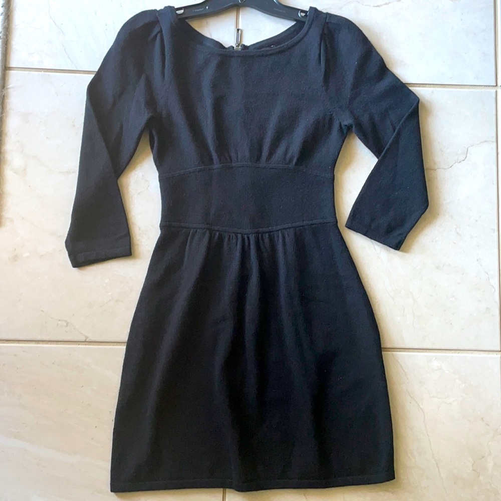 Express black sweater dress